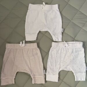 Lot of 3 Gerber Pants for Baby Size Newborn 0M